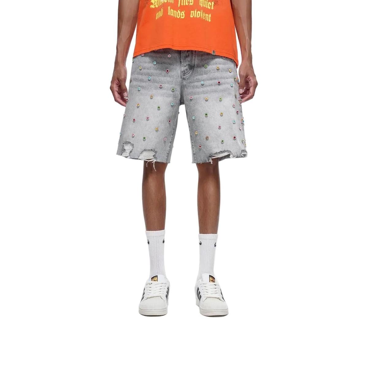 Trnchs | Bounty Denim Jorts - Grey Wash