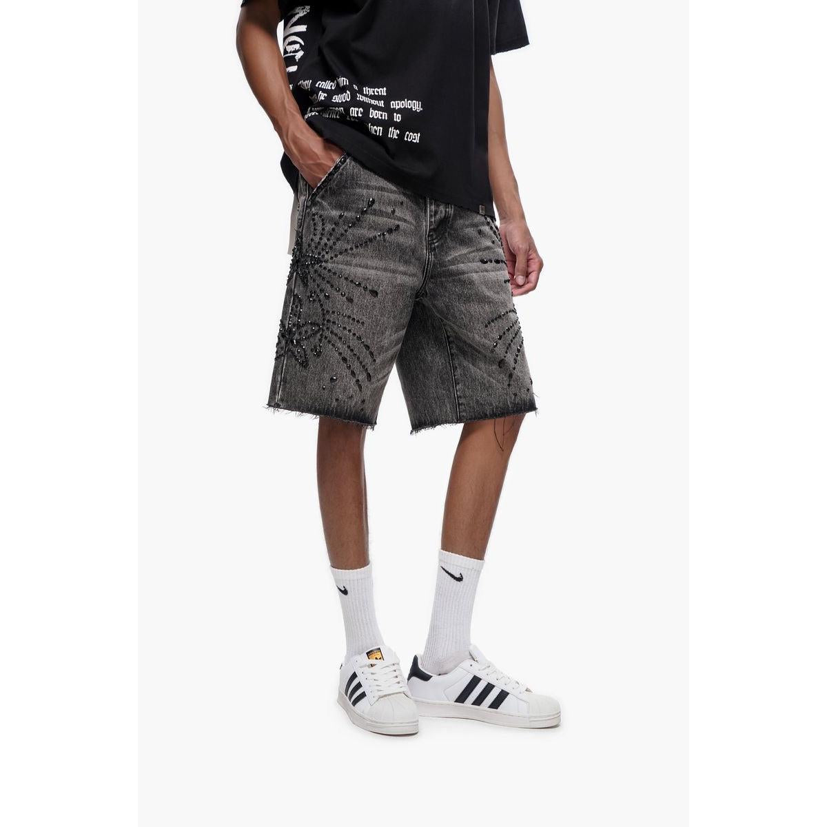 Trnchs | Venom Jorts - Grey Wash