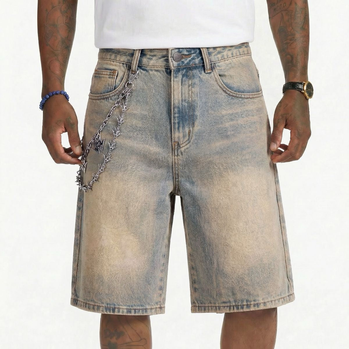 Melee | Saladin Denim Jorts