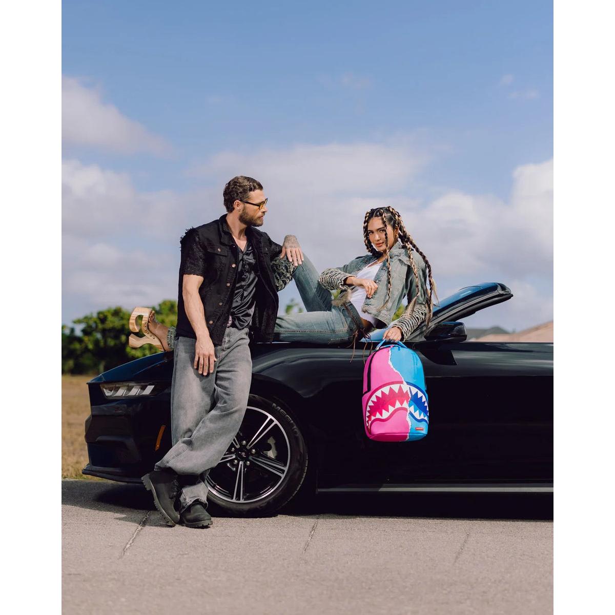 Sprayground Shark Central Cotton Candy Backpack