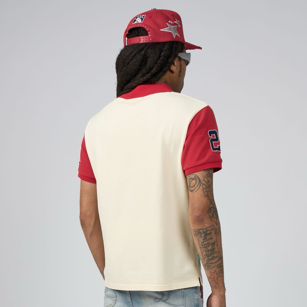 Duaa | Gameday Polo Tee - Cream