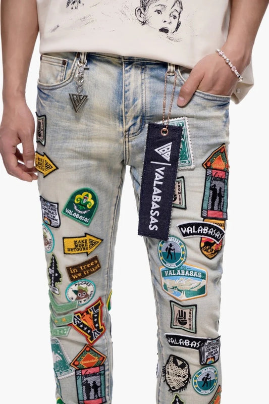 Valabasas | Axis Stacked Jeans