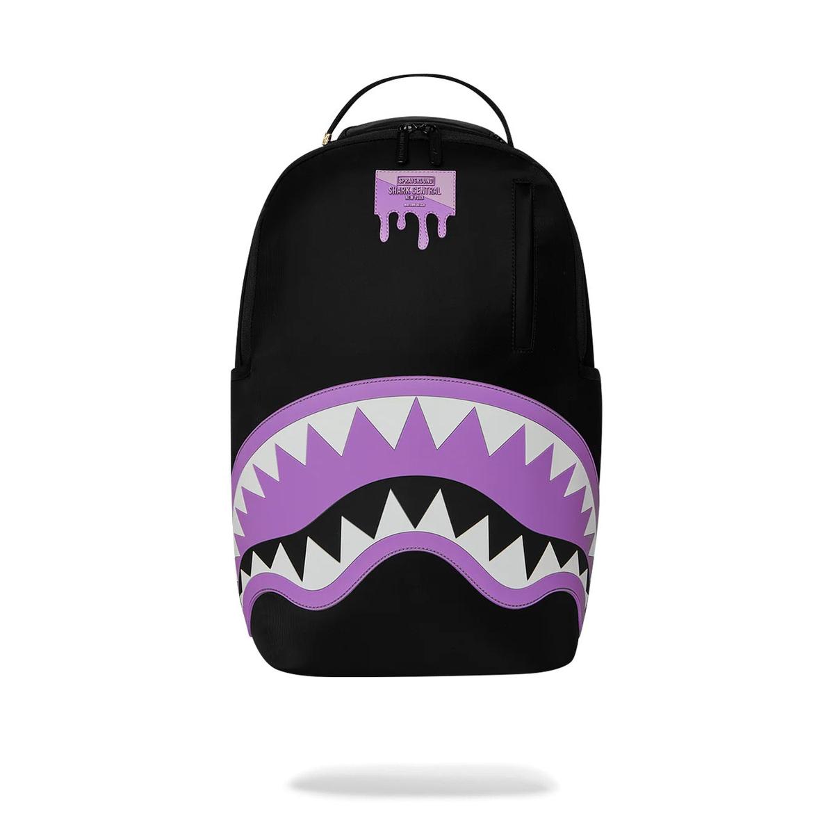 Sprayground Shark Central Light Purple Backpack