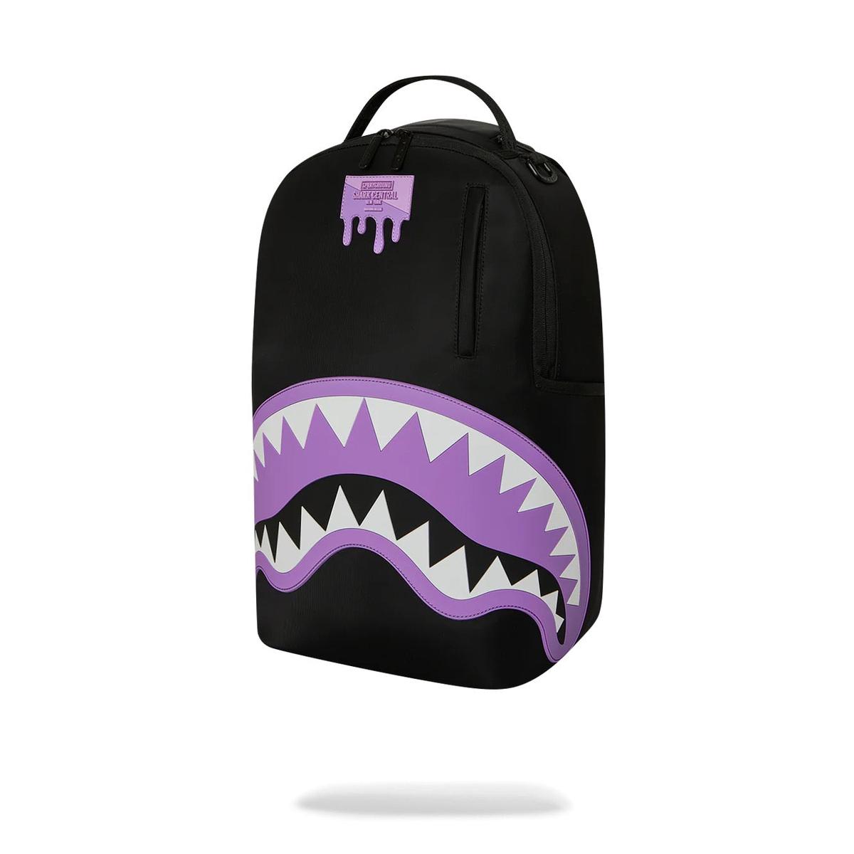Sprayground Shark Central Light Purple Backpack
