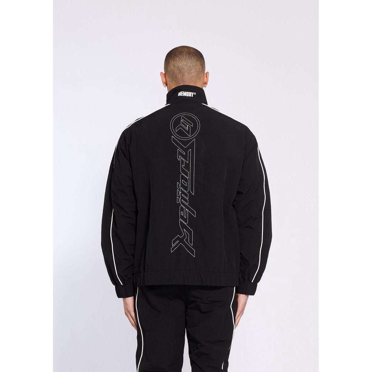 Memory Lane | Y2K Track Jacket - Black