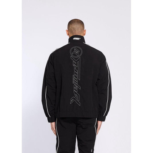 Memory Lane | Y2K Track Jacket - Black