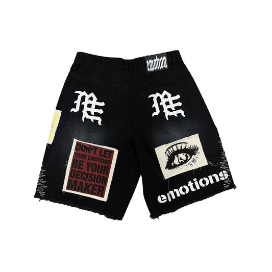 Mixed Emotion | Chaos Carpenter Shorts - Black