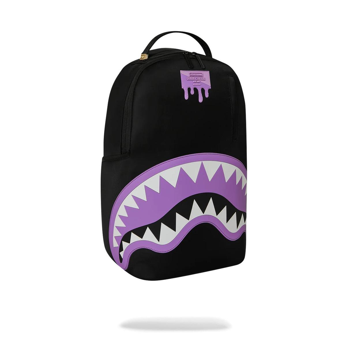 Sprayground Shark Central Light Purple Backpack
