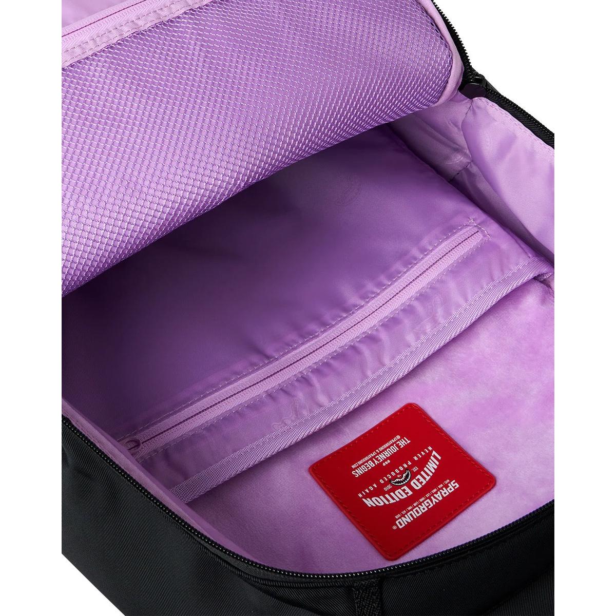 Sprayground Shark Central Light Purple Backpack