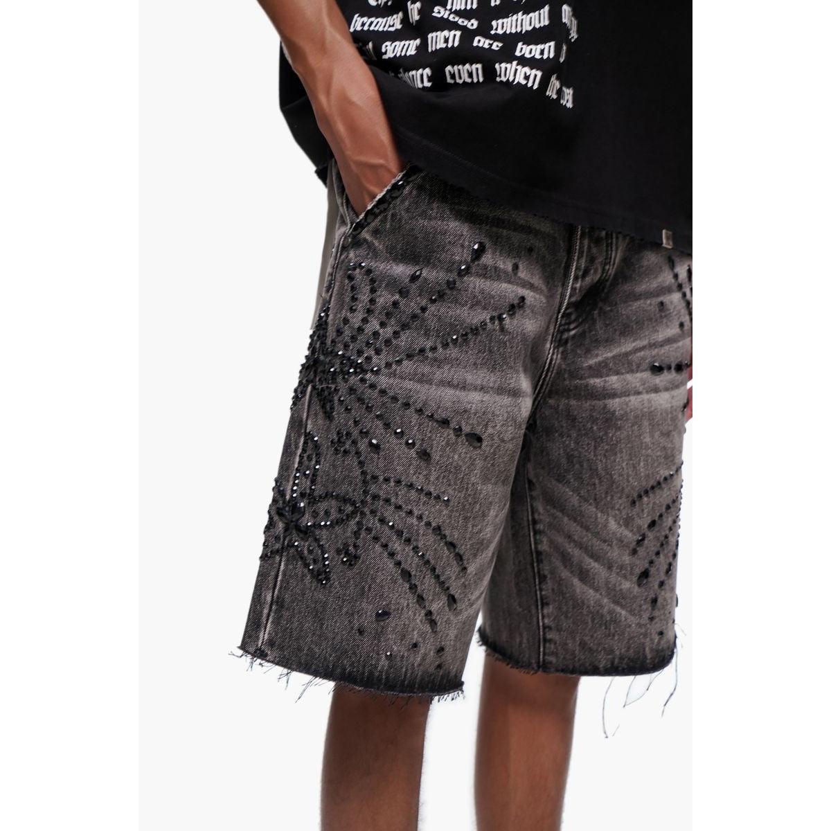 Trnchs | Venom Jorts - Grey Wash