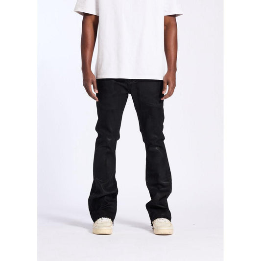 Embellish | Raider Stacked Pants - Black Wax