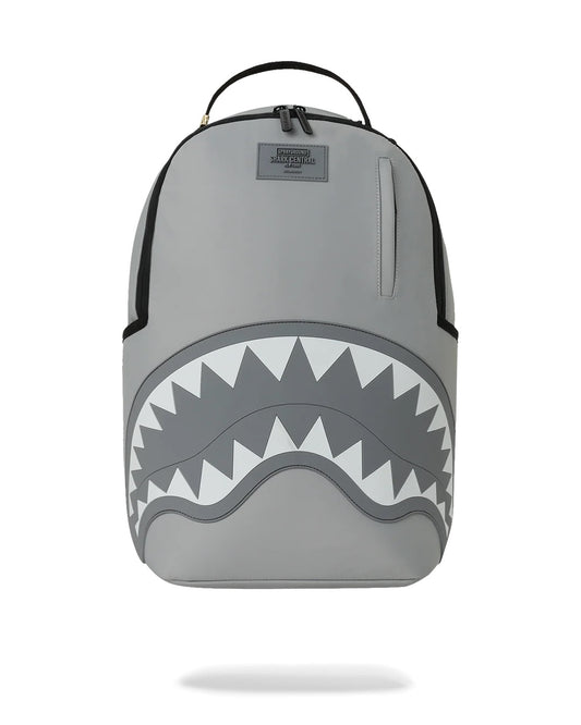 Sprayground Central Shark Tonal Gray Nylon Backpack