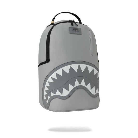 Sprayground Central Shark Tonal Gray Nylon Backpack
