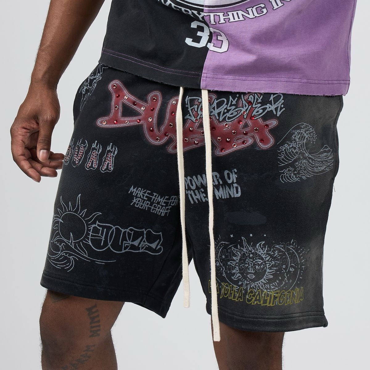Duaa | Moonlight Shorts - Black