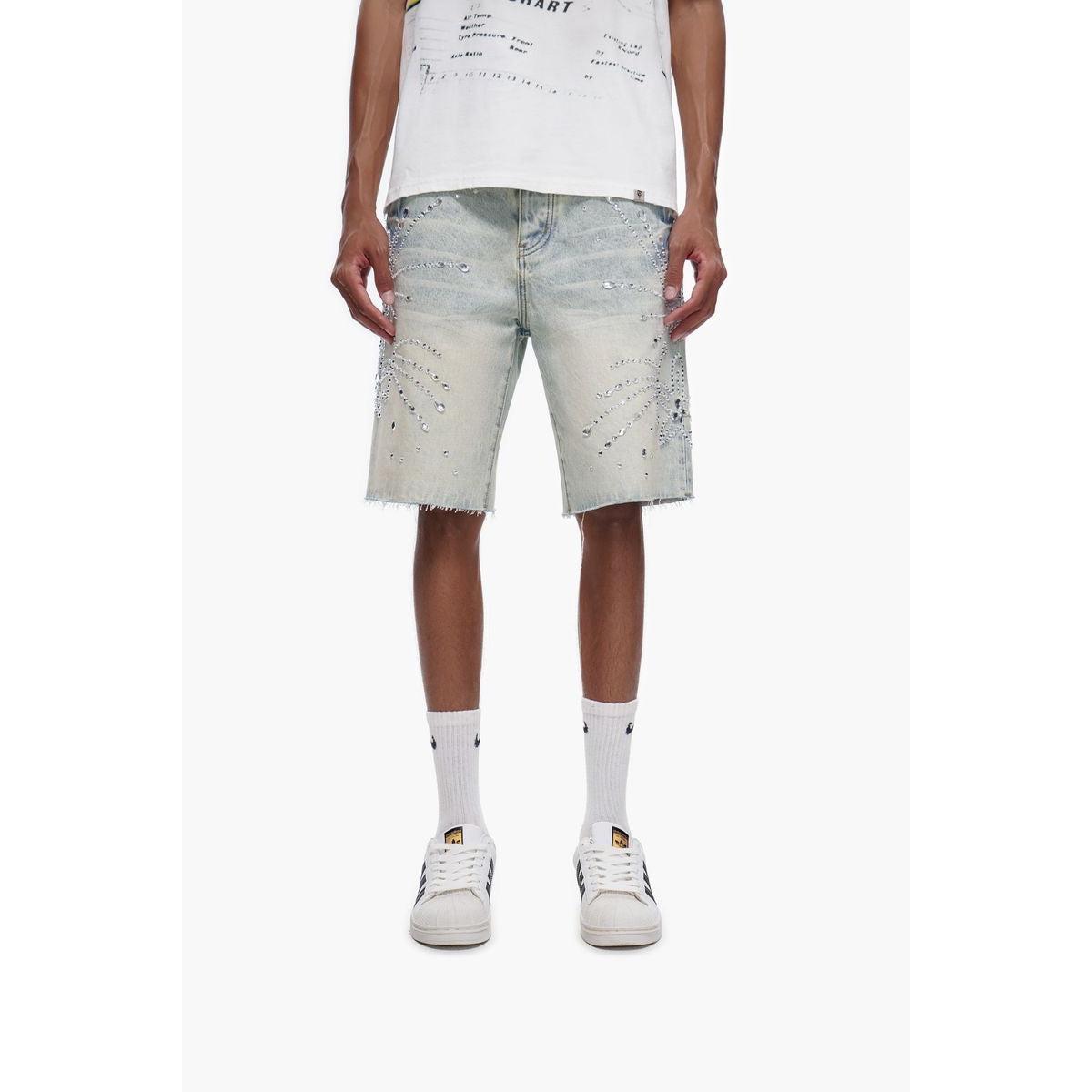 Trnchs | Venkel Jorts - Light Blue Wash