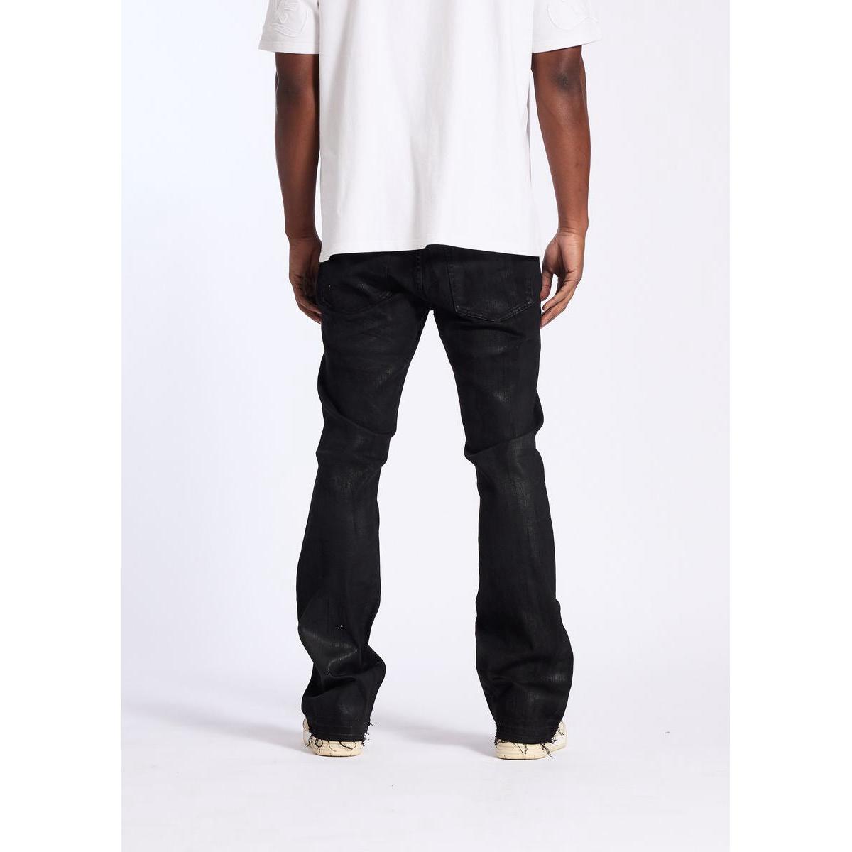 Embellish | Raider Stacked Pants - Black Wax