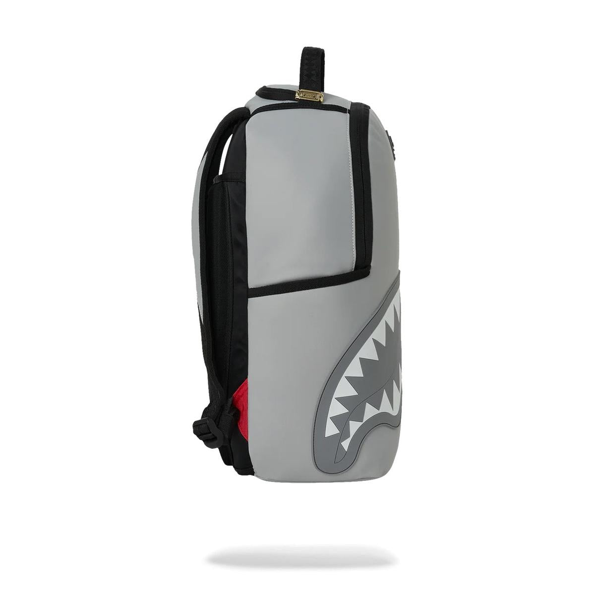 Sprayground Central Shark Tonal Gray Nylon Backpack