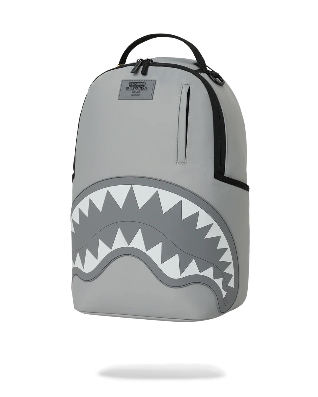 Sprayground Central Shark Tonal Gray Nylon Backpack