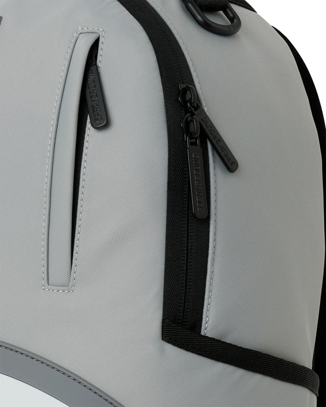 Sprayground Central Shark Tonal Gray Nylon Backpack