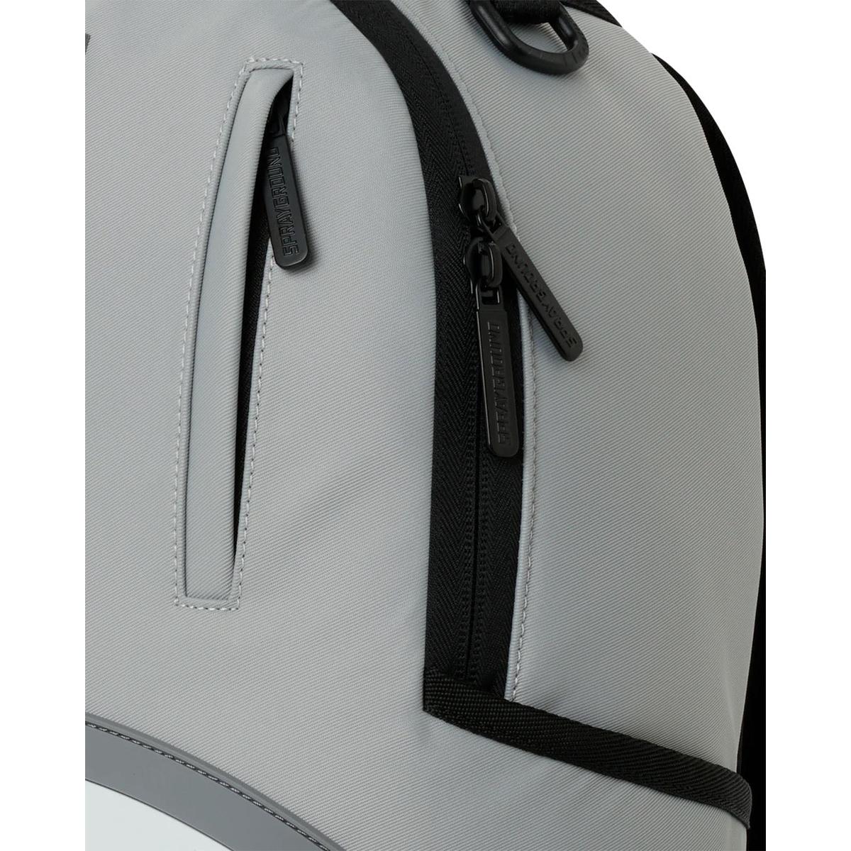 Sprayground Central Shark Tonal Gray Nylon Backpack