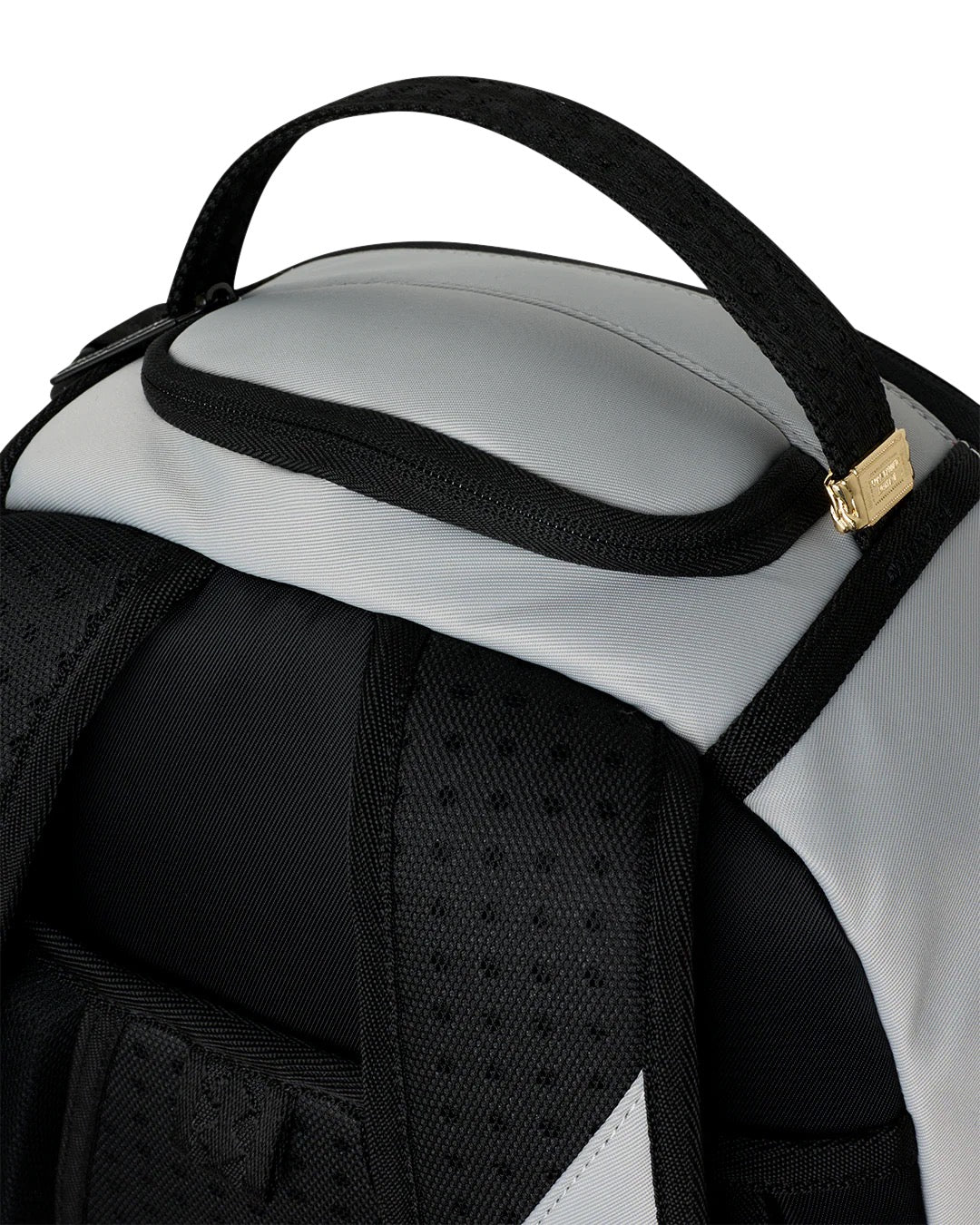Sprayground Central Shark Tonal Gray Nylon Backpack