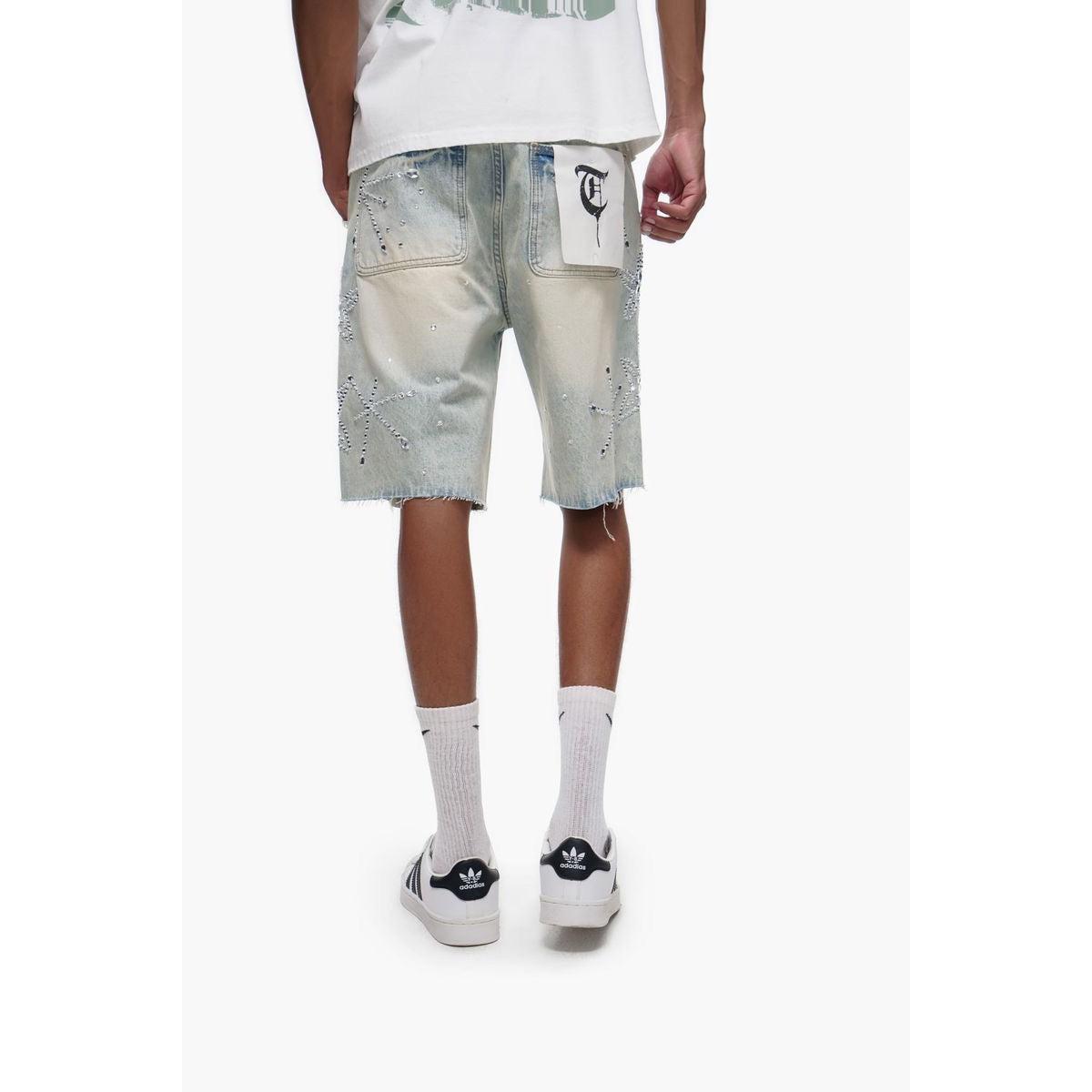 Trnchs | Venkel Jorts - Light Blue Wash
