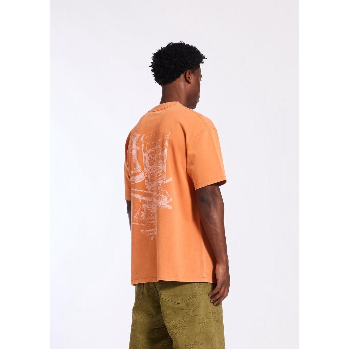 Memory Lane | Studded Tee - Orange