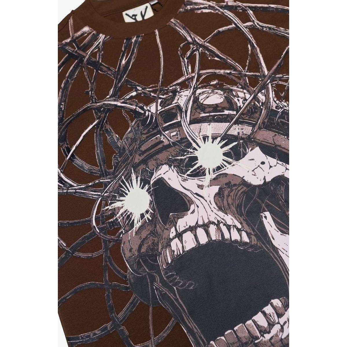 X-Hostile | Neural Overload Tee - Brown