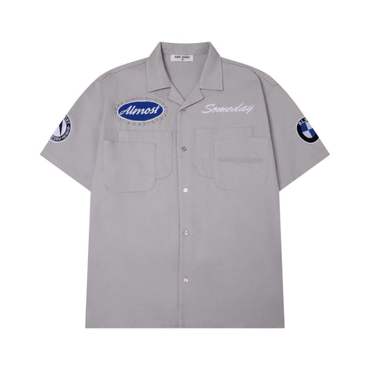 Almost Someday | Mechanic Button Up