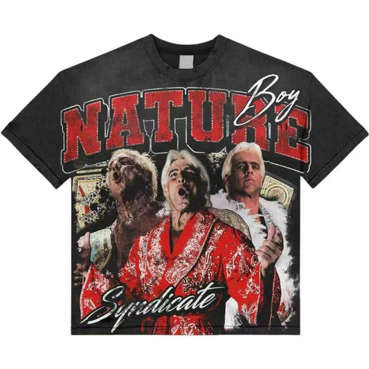 The Syndicate | Nature Boy Tee - Black Wash