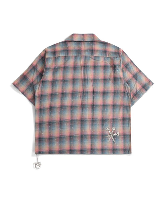 GFTD | Dagger Patch Button Up - Light Blue