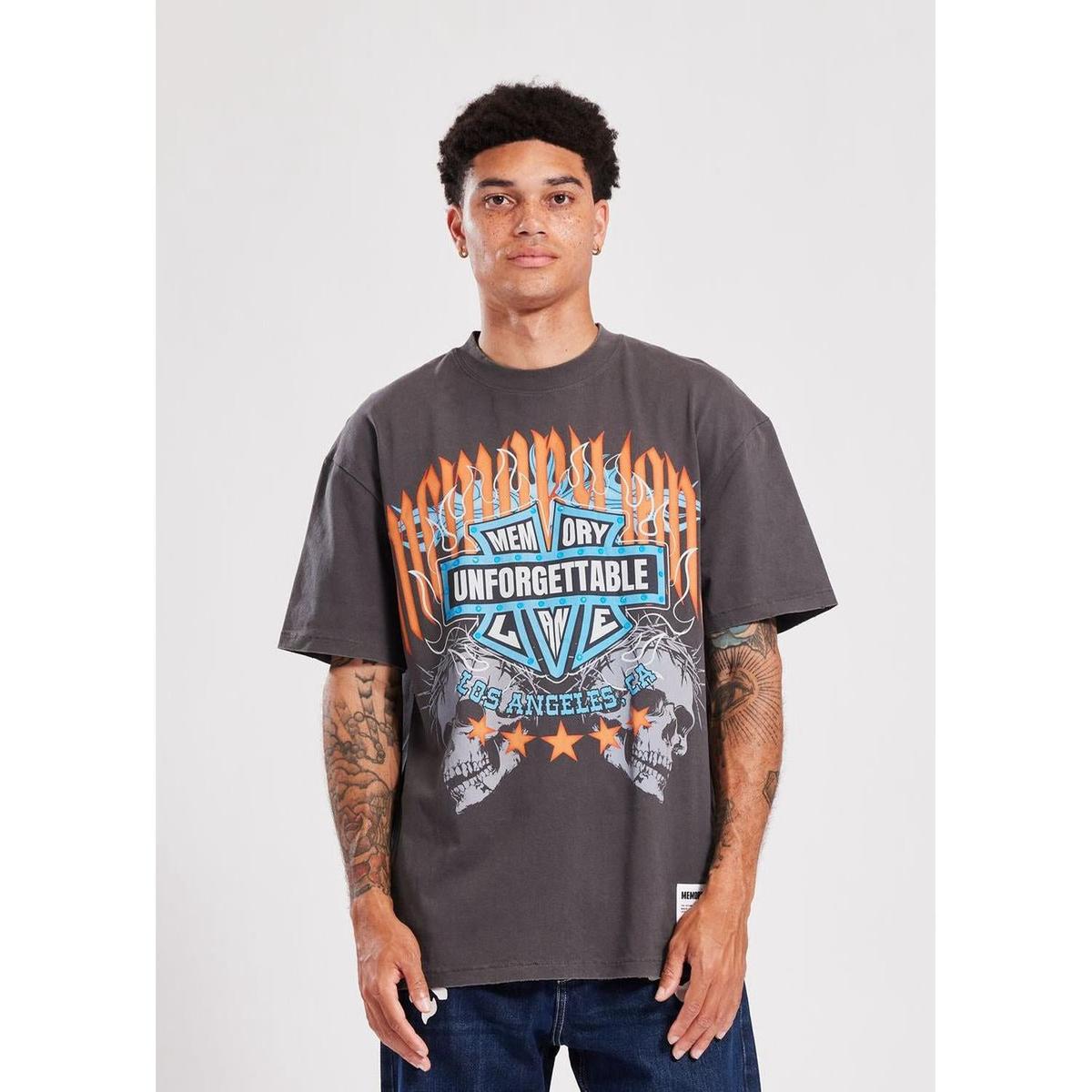 Memory Lane | Unforgettable Shield Tee - Vintage Wash