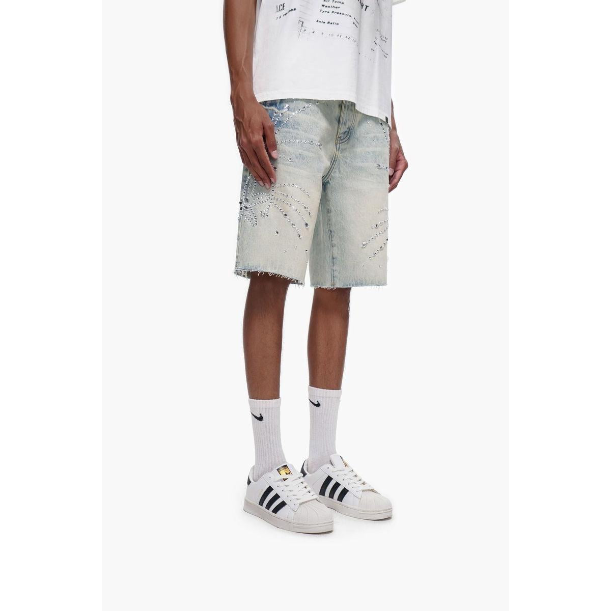 Trnchs | Venkel Jorts - Light Blue Wash