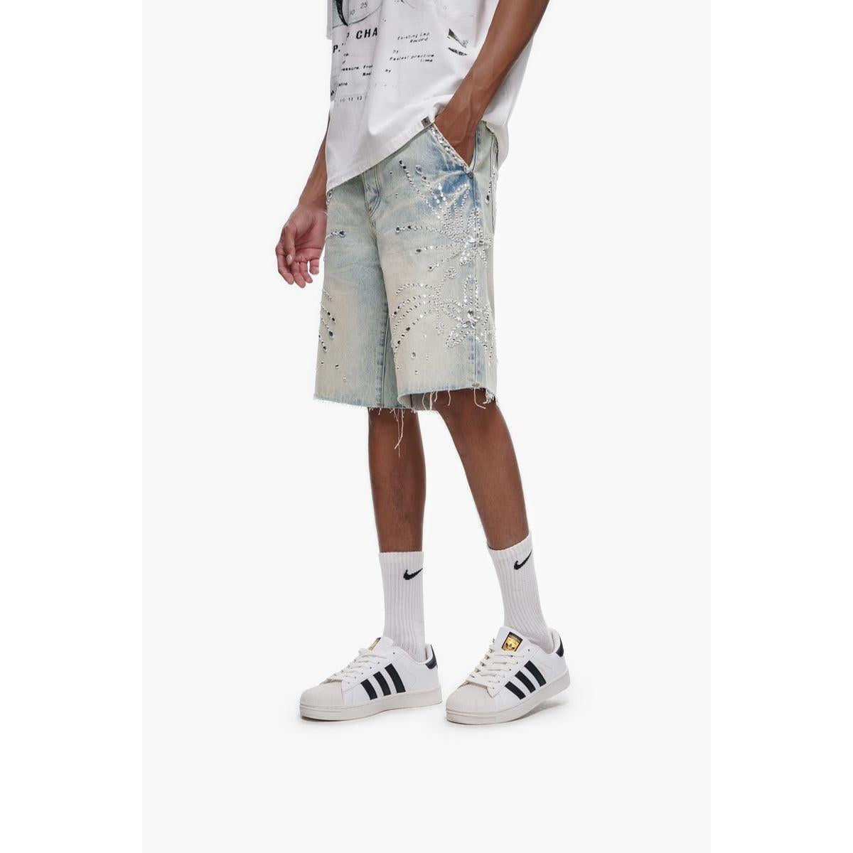 Trnchs | Venkel Jorts - Light Blue Wash