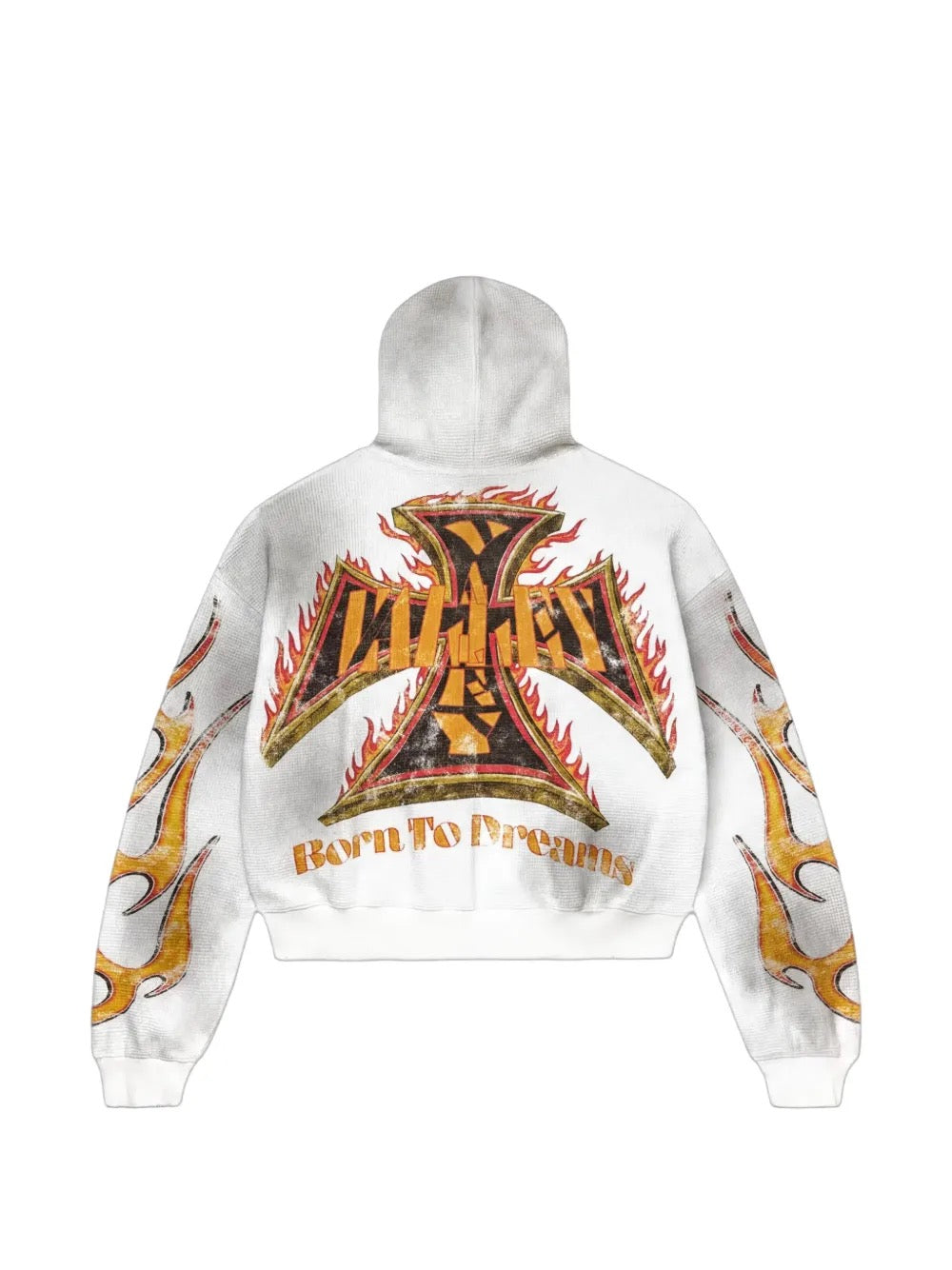 Vale Forever | Reborn Waffle Zip Up Hoodie