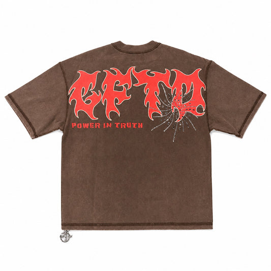 GFTD | Power In Truth Tee - Brown