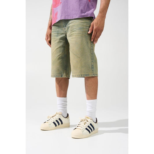 Serenede | Citrine Denim Jorts