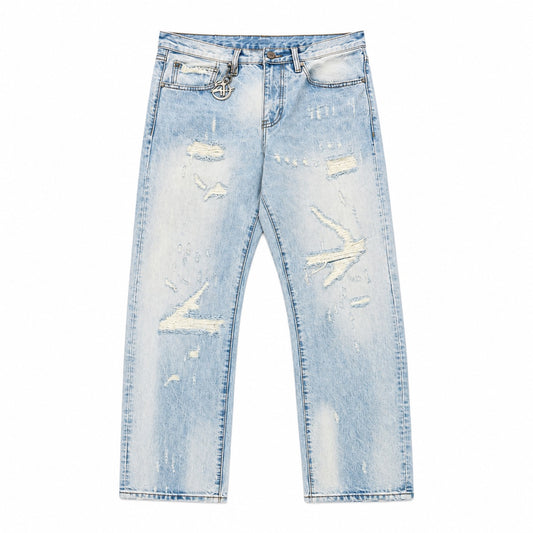 GFTD LA | Damien Baggy Denim - Light Wash