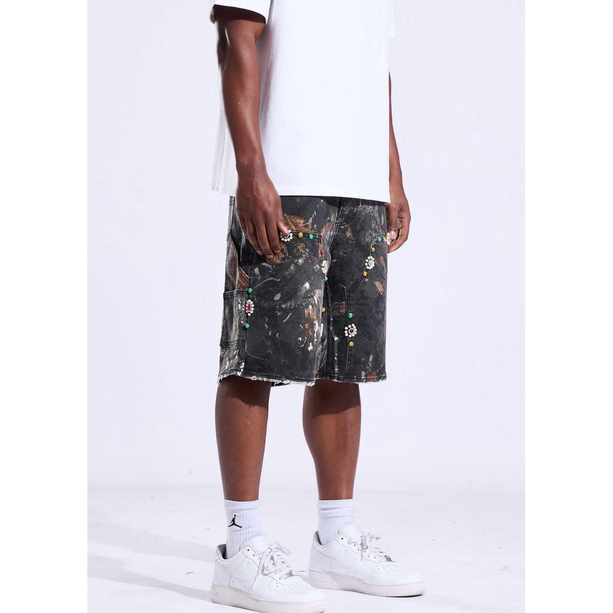 Crysp Denim | Lotus Jorts - Camo