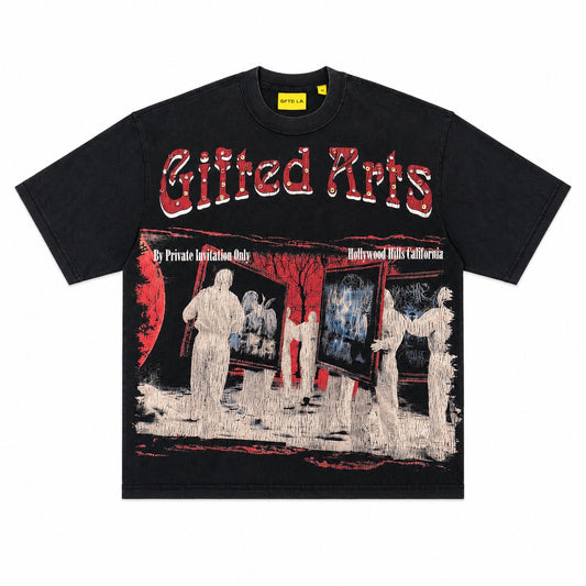 GFTD LA | Gifted Arts Rhinestones Tee - Black