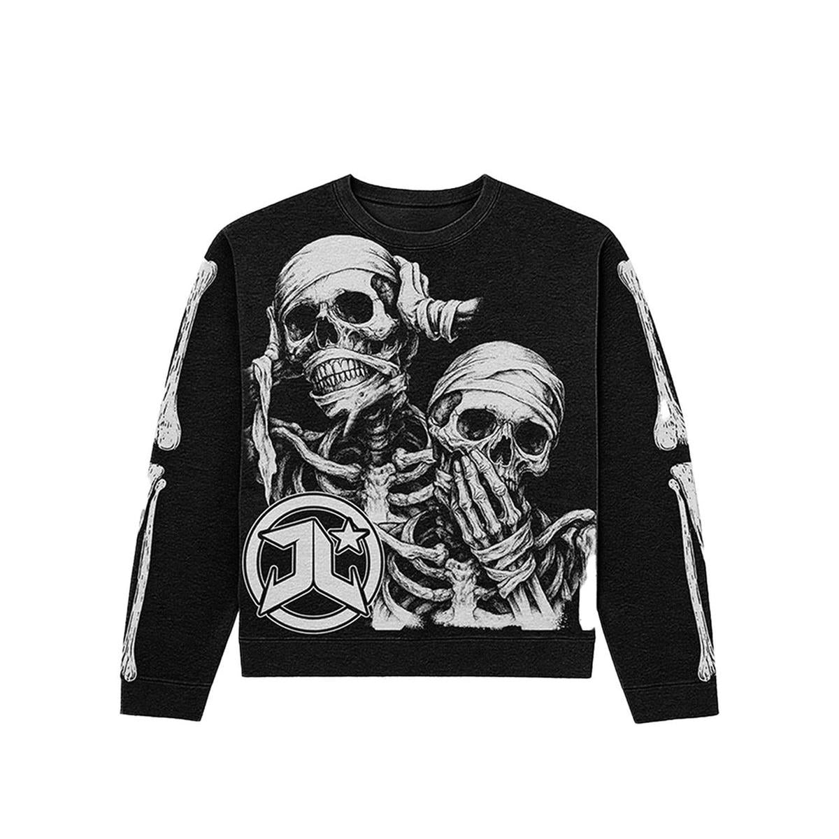 Jetlyfe | No Evil Thermal Long Sleeve Tee - Black