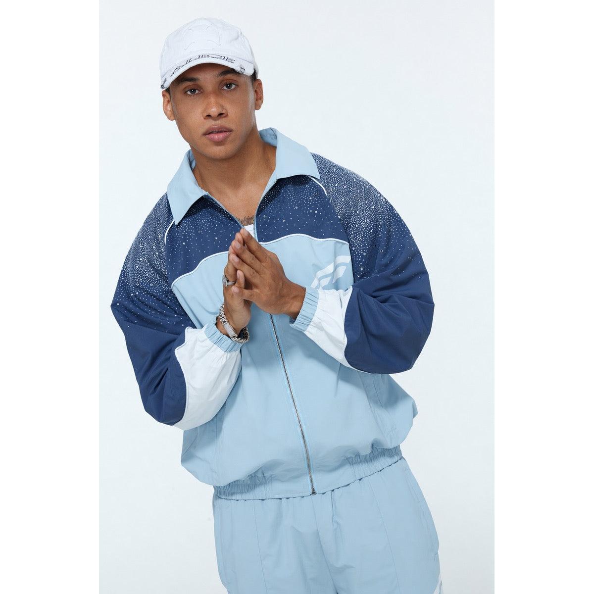 Rvs Labs | Astral Zip Up Jacket- Baby Blue