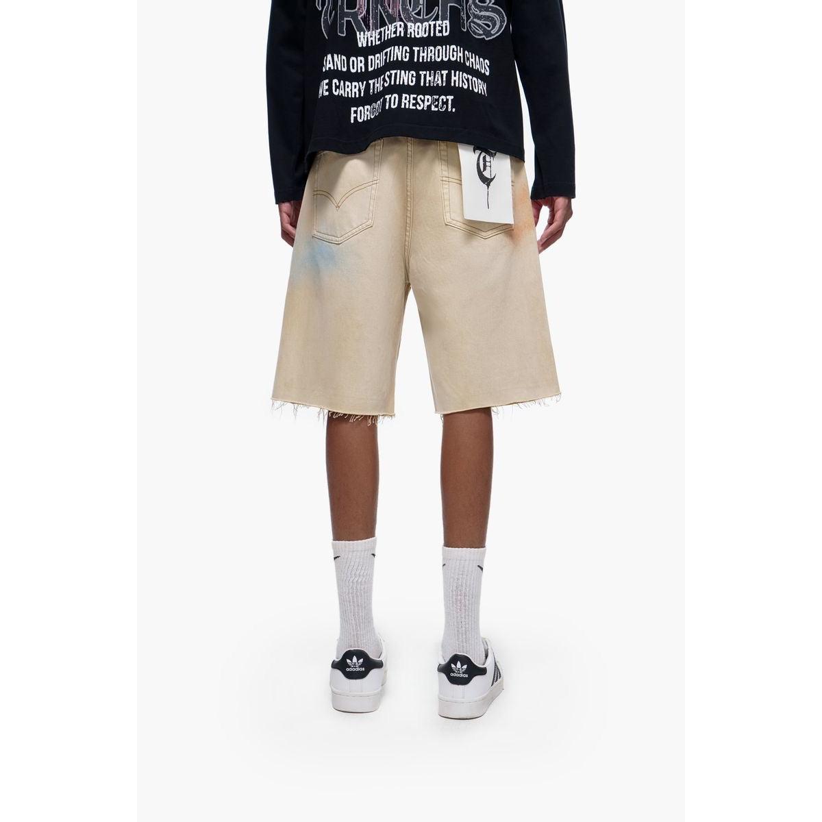 Trnchs | Operater Khaki Jorts - Khaki Wash