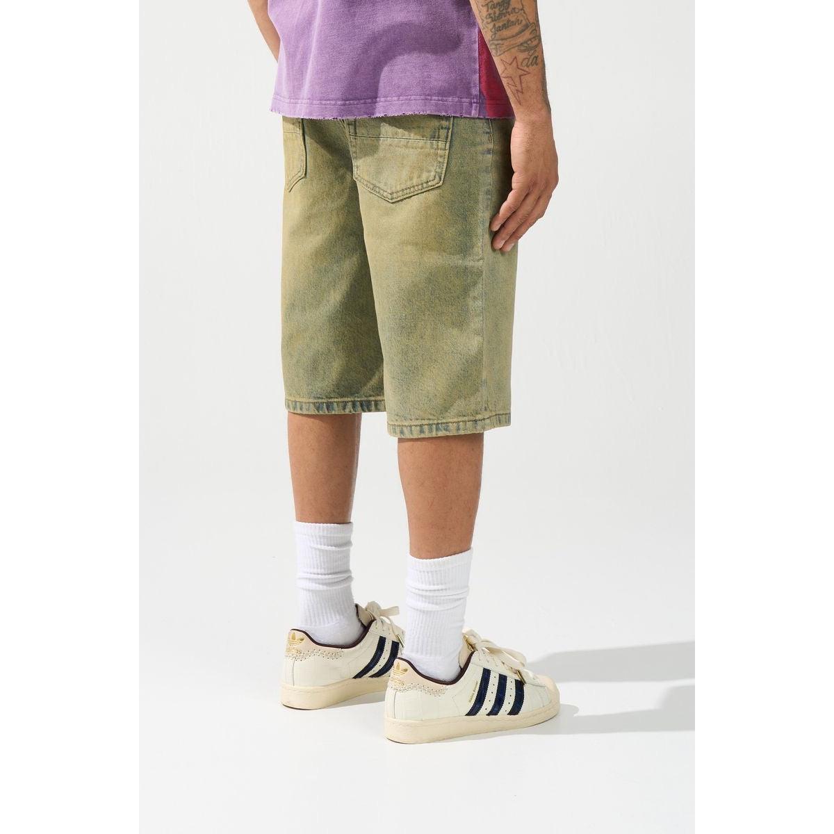 Serenede | Citrine Denim Jorts