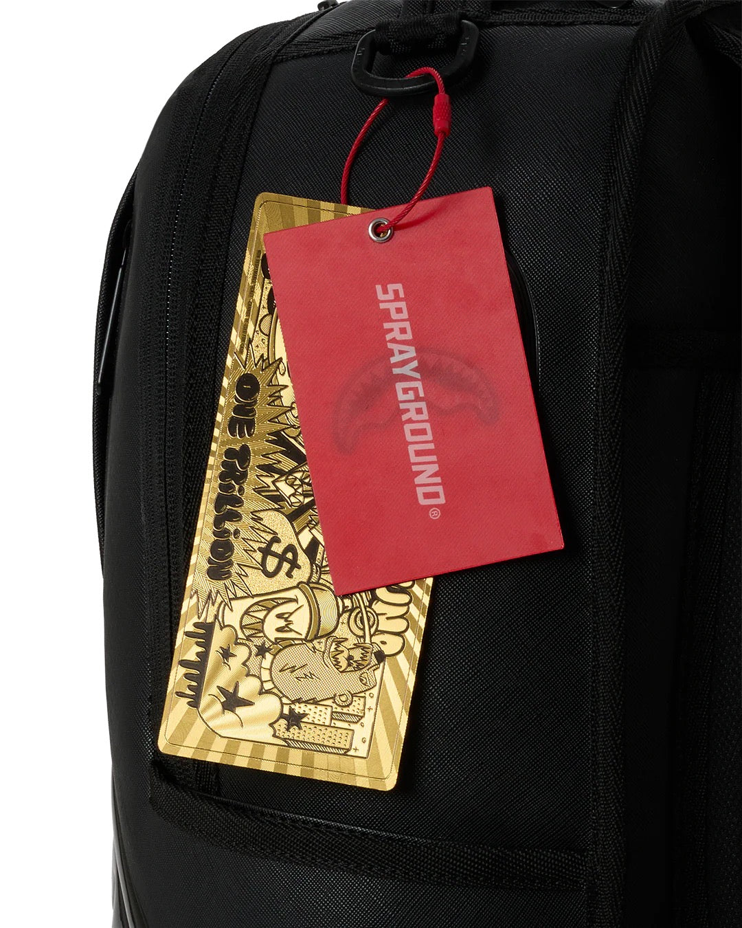 Sprayground Blacked Out Metallic Drop Backpack