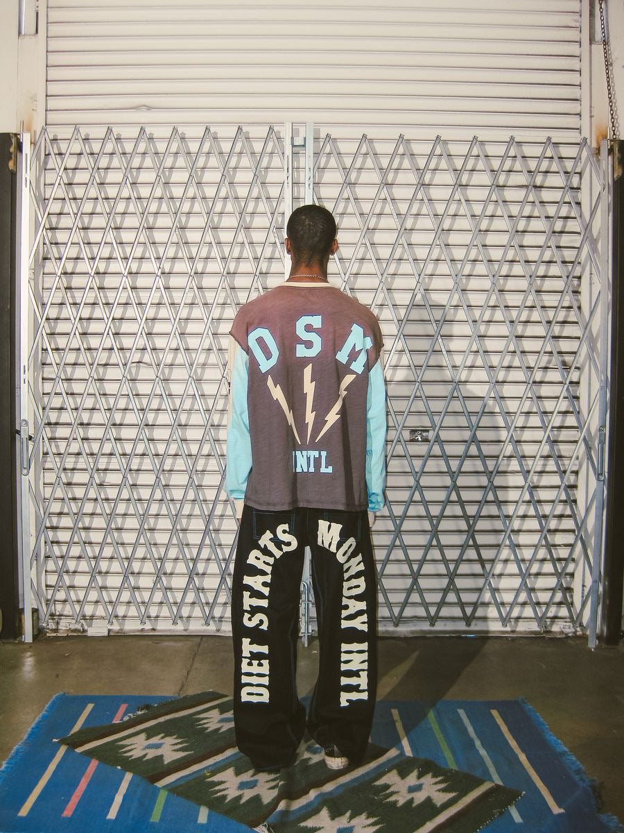 Diet Starts Monday | Bolt Panel Long Sleeve Tee
