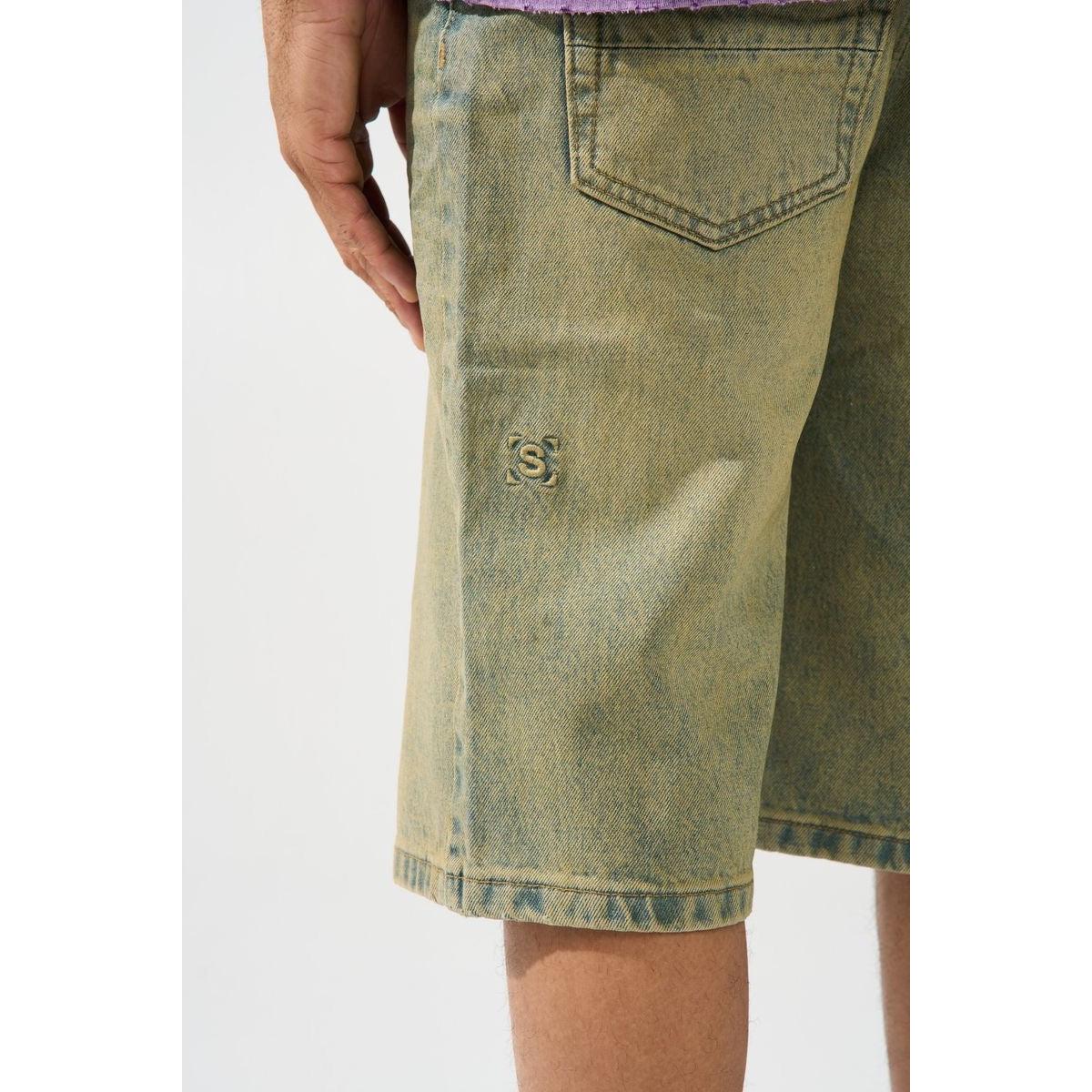 Serenede | Citrine Denim Jorts