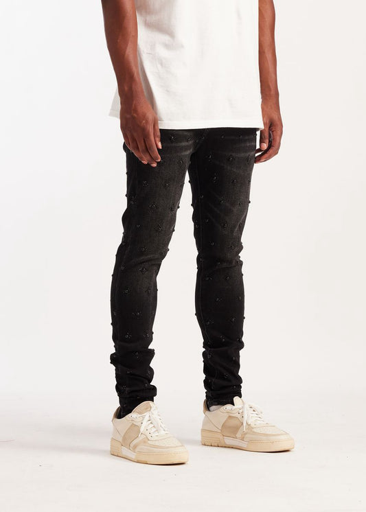 Embellish | Cygnus Skinny - Washed Black