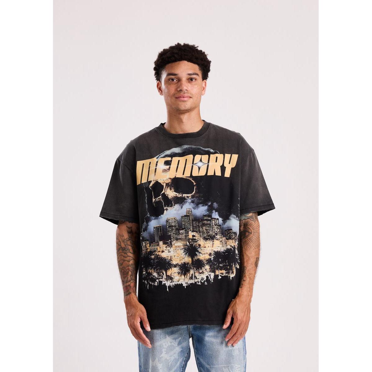Memory Lane | Downtown Reaper Tee - Vintage Black