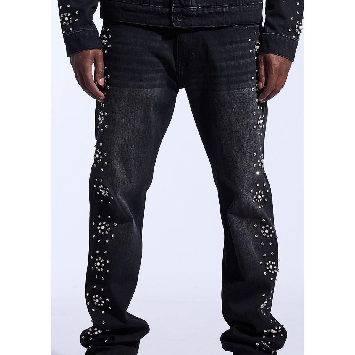 Crysp Denim | Pearl Pants - Black